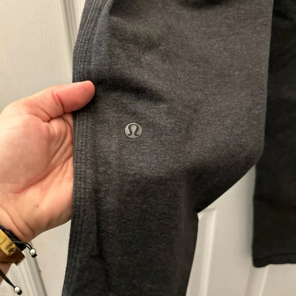 ! Lululemon Stress Less Pant Heathered Dark Grey / Soot sz 6 - Picture 9 of 10